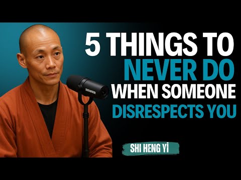 5 Things to Never Do When Someone Disrespects You || Shi Heng Yi || Motivational Speech #selfrespect