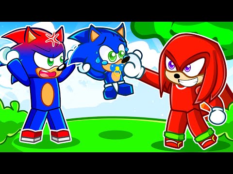 BABY SONIC Got Bullied in Roblox!