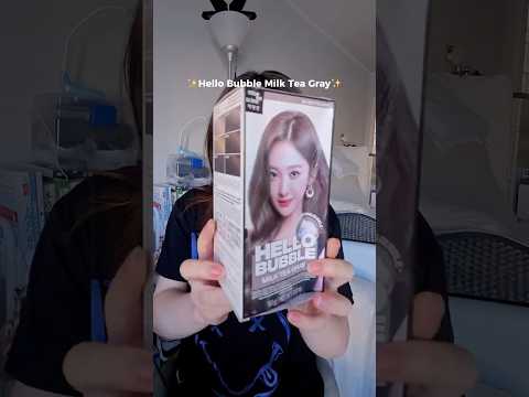 Hello Bubble Milk Tea Gray | Foam Hair Dye