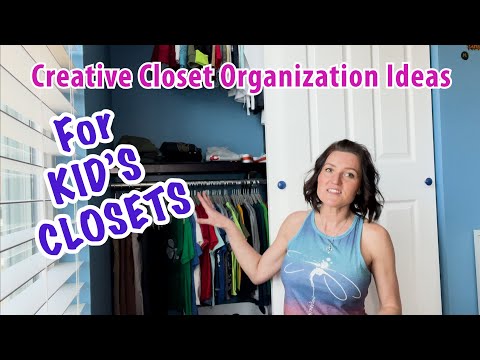 How to Organize Your Kids' Closet! Easy Tips & Ideas for a Tidy Space!