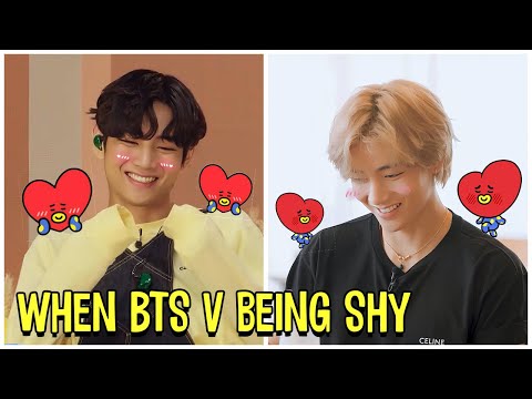 When BTS V Being Shy