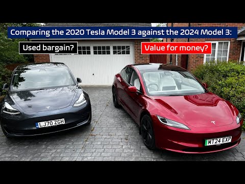 Tesla Model 3, used 2020 car versus new 2024 car: What's changed and which is best value today?
