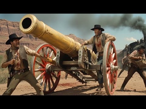 The Golden Cannon Terrifies the Wild West – Outlaws Spill Blood to Claim It | Classic Western Movie