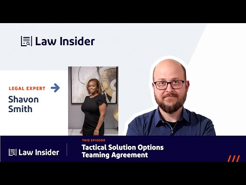 How to Draft Teaming Agreements that Win Government Contracts