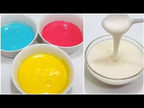 جليز السكر| صوص السكر | أيسينج شوجر|لتزيين الدوناتس و السينابون بدون بياض بيض