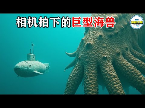 深海未知巨兽影像流出！10 种最惊人的巨型海洋生物，看完头皮发麻！丨地球之最#冷知识 #排名 #世界之最#地球之最top#世界之最top#top10#惊人发现#最惊人的