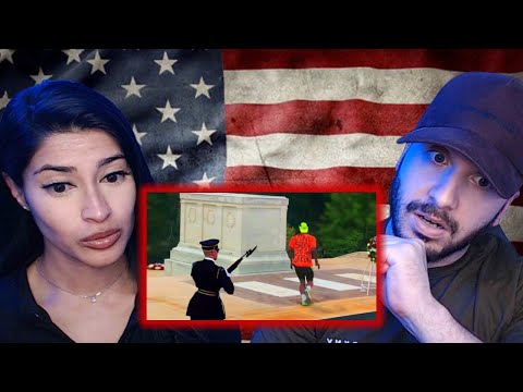 British Couple Reacts to Here's Why You Never Mess With A Guard Of The Tomb Of The Unknown Soldier