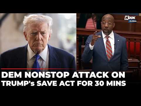 ‘Trump Is A Failed President…’: Democrat Raphael Warnock Tears Into Save America Act In US Senate