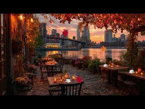 🍁 Fall Café Vibes | Soft Piano Jazz for Focus & Calm