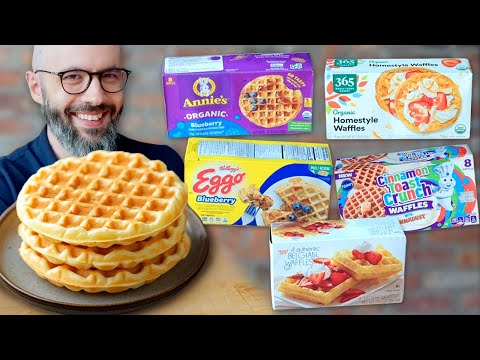 Ranking 38 Frozen Waffles | Best with Babish