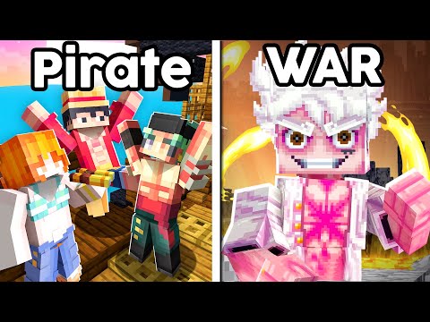 I Made 200 Players Simulate a ONE PIECE Civilization in Minecraft...