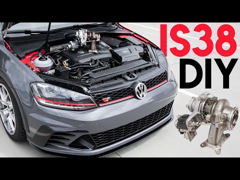 How to Install an IS38 Turbo on a MK7 (1.8t and 2.0t)