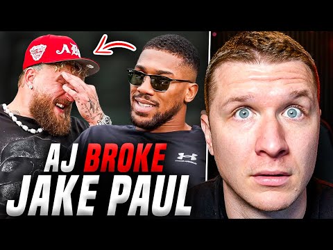 Anthony Joshua DESTROYED Jake Paul's Confidence.. In ONE Sentence | MVP Face 2 Face Breakdown