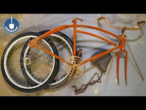 Restoring an Old and Rusty Family Relic Bicycle