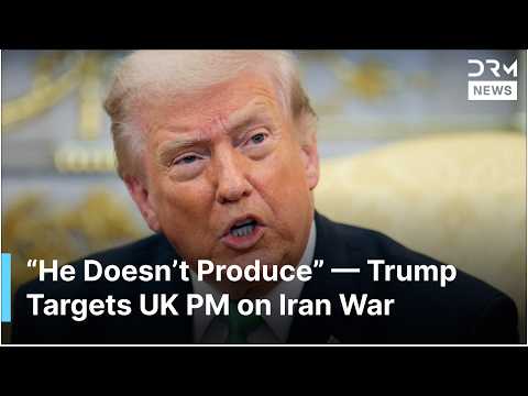 “He’s Not Churchill” — Trump Blasts UK PM Starmer in Fiery Remarks Over Iran War, Immigration | AC1G