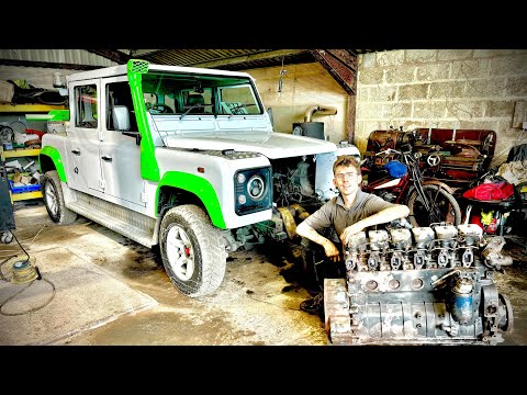 Cummins Swap for GDB Rescue & Recovery’s Defender! | Build Series Ep 1