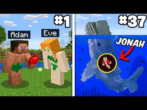 Minecraft, But You Choose Your Bible Story…