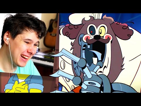 Пасхалки на FNAF в Мультсериалах - реакция на Soderling