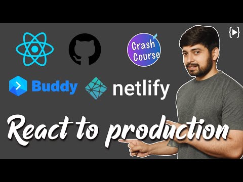 How to deploy a react application to production - step by step process | Crash Course