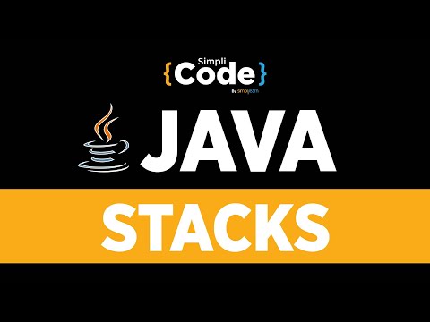Java Tutorial For Beginners | Java Stack Tutorial | Stack Implementation Using Java | SimpliCode