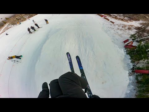 POV: Beautiful Sunny Ski Day