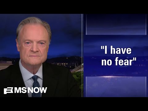 Lawrence: Trump’s Iran war defined by ‘madman’ posts as Jesus while telling Pope he’s wrong