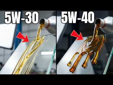 I Tested 5W-30 vs 5W-40 in the Engine — One Clear Winner!