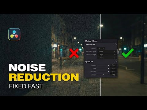 Noise Reduction made EASY in DaVinci Resolve Studio