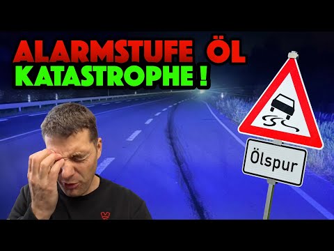 Das hätte nicht passieren dürfen! Ölspur und extremer Ölverlust am E Klasse Mercedes AMG