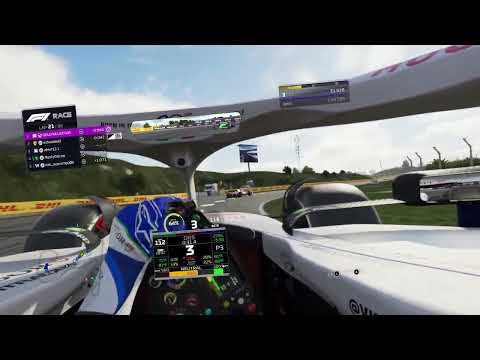 F1 VR | Wet Race CHAOS | PRL Zandvoort Reverse