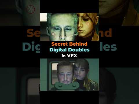The Secret of Digital Doubles in VFX! #vfx #3dmodeling #animation