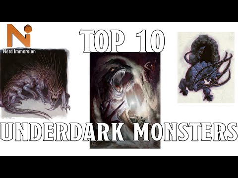 Top 10 Underdark Monsters | Nerd Immersion