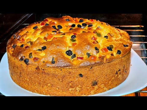 SPECIAL CHRISTMAS CAKE, SO FLUFFY, VERY EASY, DELICIOUS