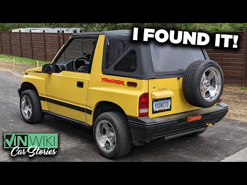 My 30 year hunt for a PERFECT Geo Tracker!