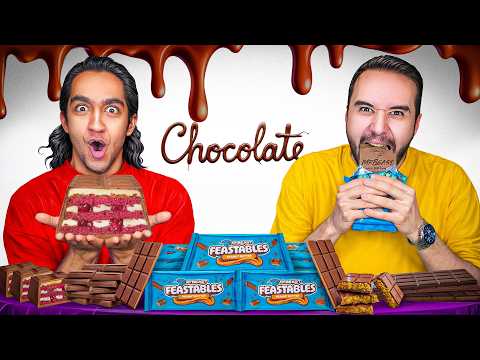 گرون ترین و عجیب ترین شکلات های دنیا رو تست کردیم😋 از مستر بیست تا ایرانی 😍