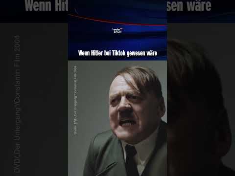 Wenn Hitler bei Tiktok gewesen wäre | heute-show #shorts