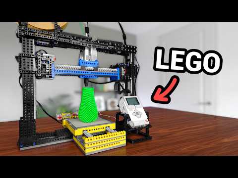 I Built the Ultimate LEGO 3D Printer!