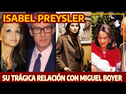 💔 La HISTORIA de AMOR PROHIBIDA de ISABEL PREYSLER y MIGUEL BOYER y sus MEMORIAS tras los ESCÁNDALOS