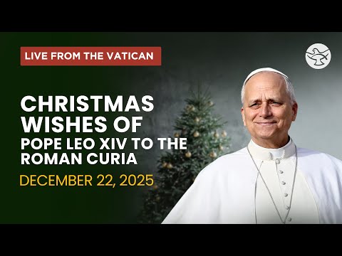 Christmas Wishes of Pope Leo XIV to the Roman Curia | LIVE from the Hall of Benedictions | Vatican