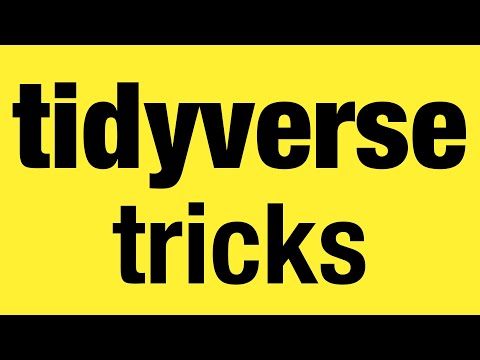 Tidyverse in R - tips & tricks