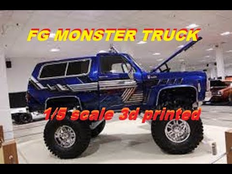 NEW project    FG 1/4 monster truck conversion