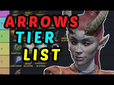 ARROWS Tier List - For Archers and Non-Archers Alike! - BG3 Honour Mode Guide
