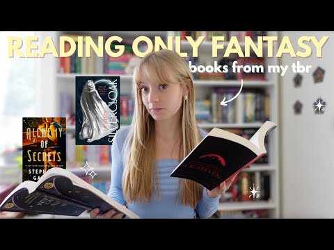 Reading every fantasy book on my tbr! (ep.1)