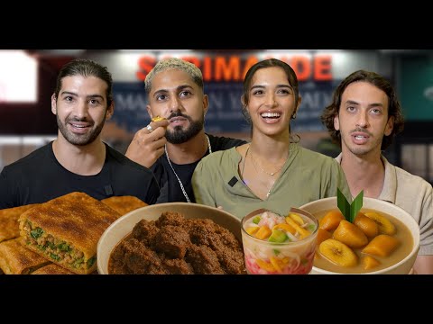 Westerners First Iftar in Jakarta - This is what Westerners think about Indonesian food..