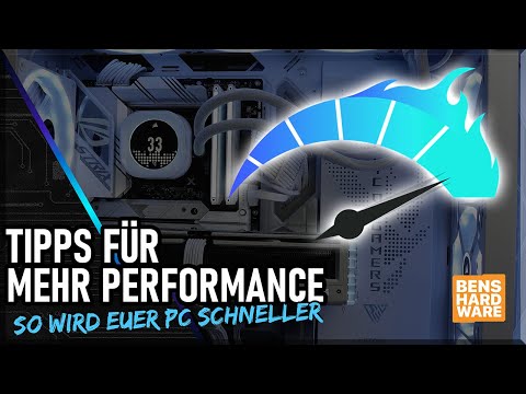 SO MACHT Ihr euren PC SCHNELLER! TIPPS für MEHR PERFORMANCE!