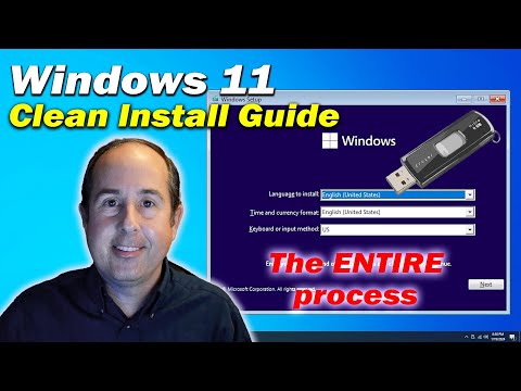 Windows 11 Clean Install Guide | The ENTIRE process | How to Install Windows 11