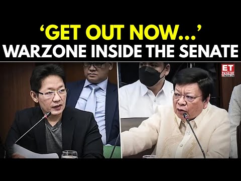 Philippines Senate Live: Senate Turns Into Battlefield After Explosive Exchange | ET Now