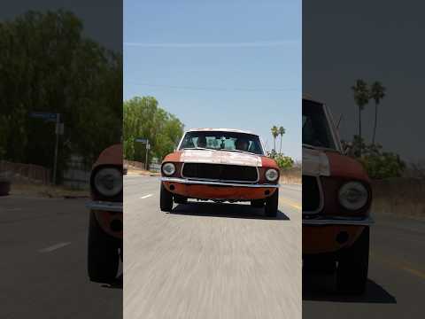 FAST Mustang Rips the Streets of LA! #cars #mustang #classic