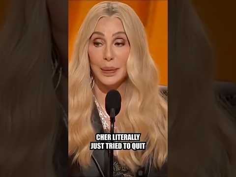 WATCH Cher Humiliate Herself at the Grammys