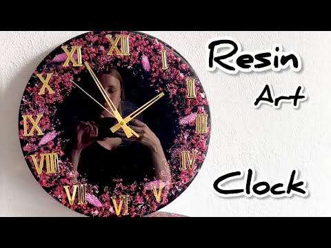 Creating a Beautiful Custom Resin Clock at Home